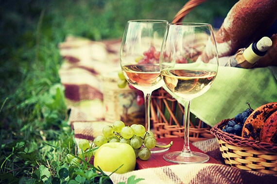 Weinpicknick