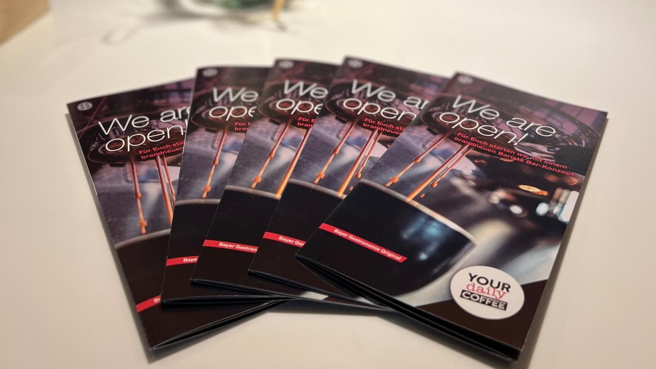 We are open Flyer 