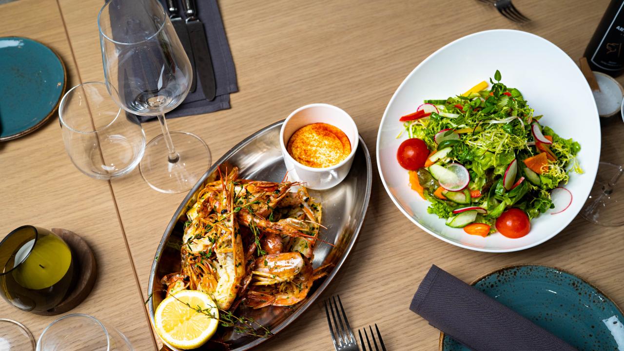 Scampi Plate